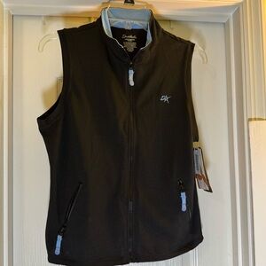 Denise Austin Full Zip Sleeveless Athletic Top
